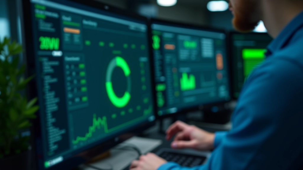 Dashboard viser realtime dataflow mellem integrerede systemer med grøn status-indikator
